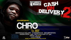 Cash on Delivery 2 Chro 2017 South Africa Presented by Scramble 4 Money