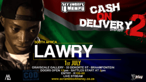 Cash on Delivery 2 Lawry 2017 South Africa Presented by Scramble 4 Money