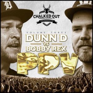 Chalked Out Volume Three PPV Dunn-D-v-Bobby-Rex 2018